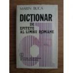 Dicționar de epitete al limbii române