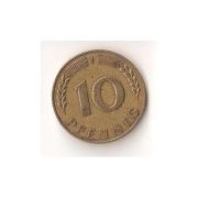 Monedă 10 PFENNIG 1968 - 1991