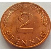 Monedă 2 PFENNIG 1970-1989