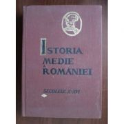 Istoria medie a României. Partea întîi ( sec. al X-lea - sfîrșitul sec. al XVI-lea )