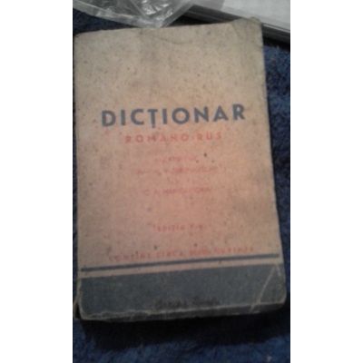 Dicționar româno-rus