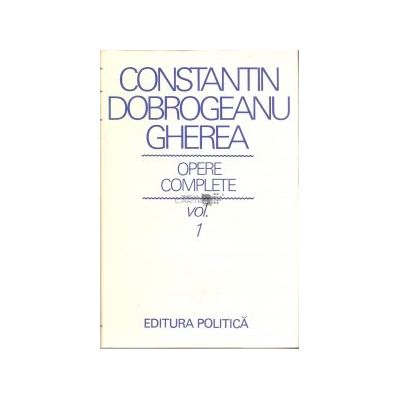 Opere complete ( vol. 1 )