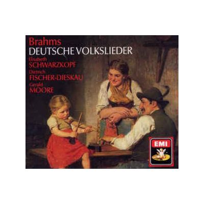 BRAHMS: Deutsche Volkslieder ( 2 CD )