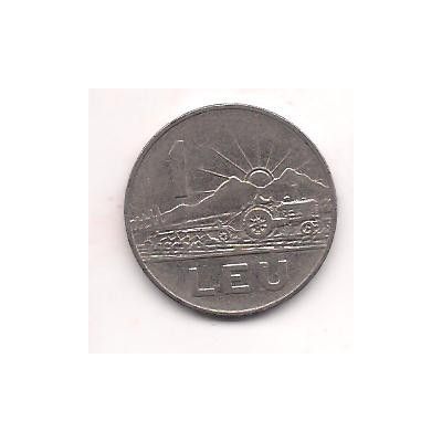 Monedă 1 LEU 1966