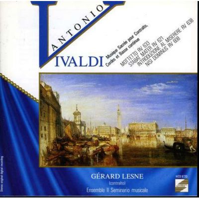 VIVALDI - Musique Sacree pour Contralto, Cordes et Basse continue ( CD )