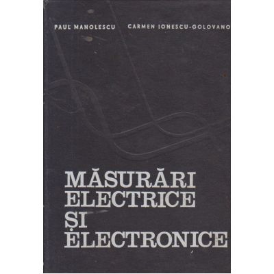Măsurări electrice și electronice