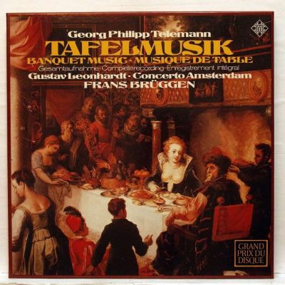 Georg Philiipp TELEMANN - Banquet Music ( 6 discuri vinil )
