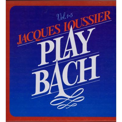 Jacques Loussier play Bach ( set 5 viniluri )