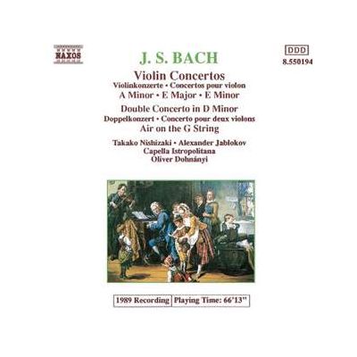 BACH: Violin Concertos (CD )