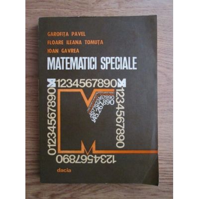 Matematici speciale. Aplicații