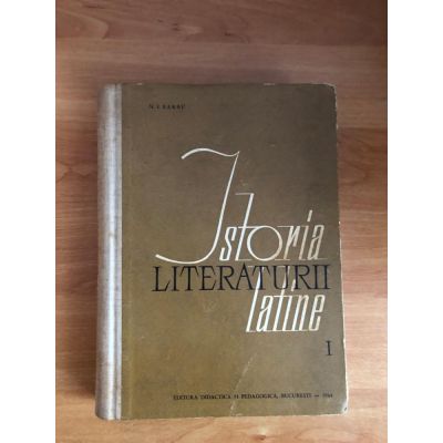 Istoria literaturii latine ( Vol. 1 )
